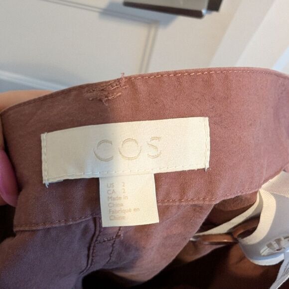 COS/Cotton Chinos Sz 2 - Picture 6 of 6